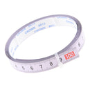 2 x Self Adhesive Measure Tape Miter Saw Track Tape Measure Ruler Craft Tools