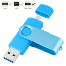 32Gb Colorful Usb 3.0 Flash Drive Otg Pendrive Micro-Usb Stick External Sto