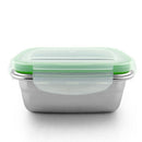 Stainless Steel Food Containers Food Preservation Lunch Box Leakproof 2800ml