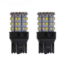 2Pcs White T20 7443 1206 6000K 64SMD Turn Signal Stop Braking LED Light Bu JR