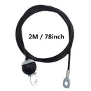 2m Adjustable Heavy Duty Fitness DIY Pulley Cable Attachment Triceps Forearm