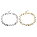 Punk Choker Necklace Collar Statement Hip Hop Heavy Metal Thick Chain Neckl
