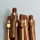 10pcs Gas Shielded Welding Fitting Conductive Tip for Welding Accs 8.8x0.9x40mm