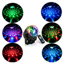 Sound Activated Strobe Disco Light Self-Propelled LED RGB Stage Lamp (CN) A