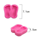 Baby Foot Silicone Molds Fondant Cake Decorating Tools Silicone Soap Molds  SE