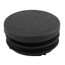 6Pcs Plastic Blanking End Cap Pipe Tube Insert Plug Cover 40mm Black I3I4