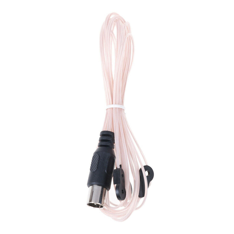 Dipole radio antenna aerial FM signal receiver male connector TV adapter 2M FT