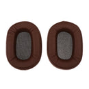 1Pair Memory Foam Protein Leather Replacement Parts Ear Cushion For ATH-MSR7