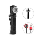 XHP50 LED Headlight Magnetic USB Rechargeable Headlamp Flashlight Torch A