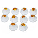 10pcs E27 Socket Plastic Light Lamp Holder Base AC250V 6A