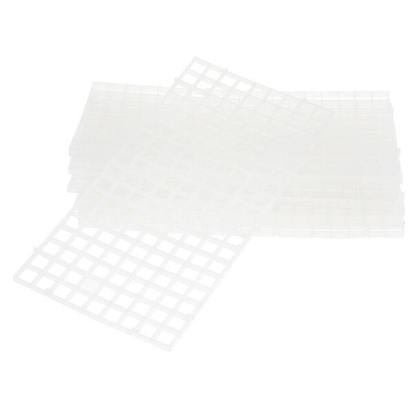 20 Pieces Fish Tank Isolation Plate Divider Filter Board Net Divider for Bottom