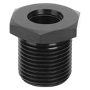 Universal Threaded Oil Filter Connector Adapter Car Modification Parts Black