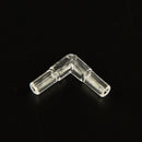 10pcs Clear Elbow Connector Fish Tank Aquarium Air Line Tubing Connector MO