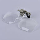 Loupe Eyeglass Lens Folding Magnifying Glasses Clip On Precise Magnifier Flip MO