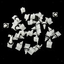 30Pcs Side Skirt Sill Seal Panel Mounting Trim Clip For  Accord Civic