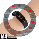 M4 Smart Band Wristband Health Heart Rate Blood Pressure Health Rate Monito