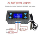 XY-WT01 Temperature Sensor Digital Display NTC 10K B3950 Relay Controller LOF