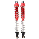 2Pcs Alloy Shock Absorbers for 1:10th HSP 94180 4WD RC Climbing Truck Red