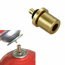 Gas Refill Adapter Outdoor Cylinder Accessories Canister Accessorie Copper P5O7