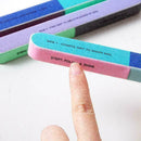 Nail File Print Design Sanding Six-sided Polishing File Sand Tools Nail Ran Z7W8