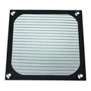 12cm x 12cm PC Cooler Fan Aluminum Dustproof Meshy Filter Black