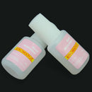 Hot 5 Pcs 10g False Nail Art Glue Tips Acrylic Decoration with Brush TOE