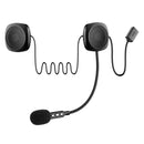 T2 Wireless Bluetooth 5.0 Motorcycle Helmet Headset Headphone UK Speaker G8Q6