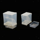 2Pcs Automatic Bird Feeder, No Mess Bird Feeder Parrot Integrated Budgie Feeder
