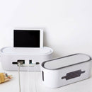 Power Strip Cord Storage Boxes Power Line Storage Organizer 1 Pc Cable Coll