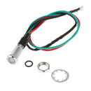 Power Supply LED Flat Indicator 2-colors Light Lamp w/Wire Lead