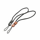 Black Camera Wrist Hand Strap w/ Leather for Canon Nikon Olym~ES