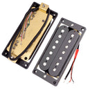 Set of 2 Electric Guitar Neck Bridge Pickup 7 Strings 58mm+62mm Luthier Supply