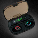 5.0 LED Bluetooth Earphone Digital HBQ Q82 TWS Stereo Bluetooth Wireless Su O7G7