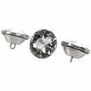 50pcs Crystal Diamond Rhinestone Round Buttons Upholstery Headboard Sofa Cl K4L4
