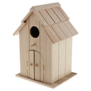 Wood Bird House Birdhouse  Bird Nest Nesting Box