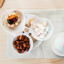 4 Layers Dried Fruit Plates Rotary Cake Desserts Stand Pastry Candy Snack T