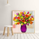 5D DIY Full Drill Diamond Painting Flowers Cross Stitch Mosaic Kits (hg366)