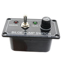 Bilge Pump Switch Panel with Fuse, DC12V 3 Way Toggle Switch Panel,