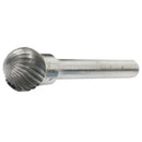 12x10 mm Single Cut Ball Shape Tungsten Carbide Rotary File Bit