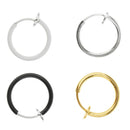 4 Pieces Non-Piercing Clip On Earrings Nose Alloy Ring Body Jewelry Hoop