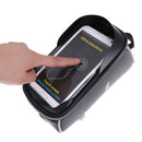 Bicycle bag water splash proof touch screen upper tube beam b_