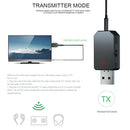 KN330 3.5mm AUX Bluetooth 5.0 Wireless Audio Transmitter Receiver Adapter A