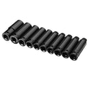 10Pcs 8-24Mm 1/2 inch Drive Deep Impact Socket Set Heavy Metric Garage Tool