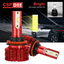 Auto Car LED Front Lamp Headlight Bulbs Replacement H8 3000LM 20W White Beam
