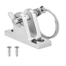 Stainless Steel Boat Top Quick Release Pin For Boat Yacht w/ (Install Screw)
