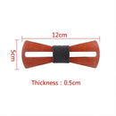 Fashion Wood Gentleman Bow Ties Handmade Butterfly Wedding Party Bow Ties B