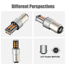 One Pair 1157 15SMD 2835 LED Auto Bulb Car Brake Lamp Turn Signal Light