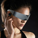 Women Mens Futuristic Visor Sunglasses Robotic Shield Shades Eyewear Gray
