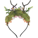 Christmas Antlers Flower Head Bands Children's Headwear Mori Girl Hair Deco