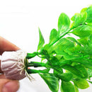 3PCS Artificial Plastic Underwater Grass Green Plant for Fish Tank Aquarium